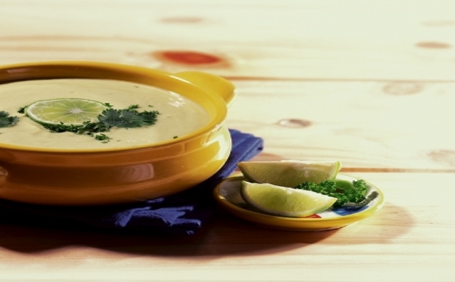 Crema fría de palta